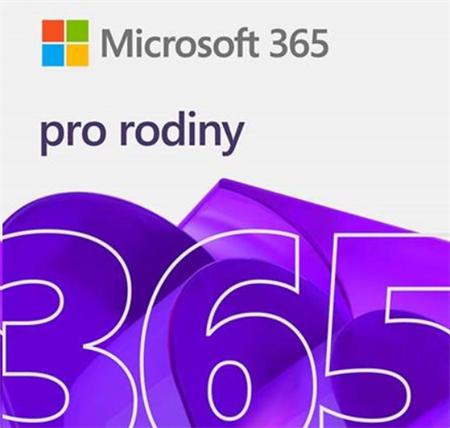 Microsoft 365 Family All Lng - předplatné na 1
