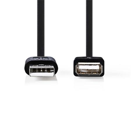 Nedis CCGB60010BK30 - USB 2.0 kabel | A Zástrčka