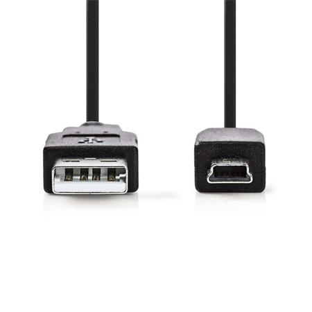 Nedis CCGB60300BK20 - USB 2.0 kabel | A Zástrčka