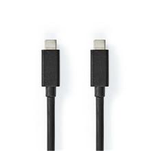 Nedis CCGL64020BK20 - Kabel USB 3.2 (Gen2) | USB-C Zástrčka - USB-C Zástrčka | 2 m | Měď