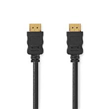 Nedis CVGL34060BK05 - Kabel High Speed HDMI™ s Ethernetem | Konektor HDMI™ - Konektor HDMI™ | 0,5 m | Černá barva