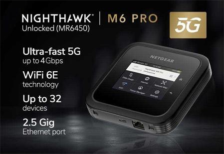 Netgear 5G WiFi 6E Mobile Router