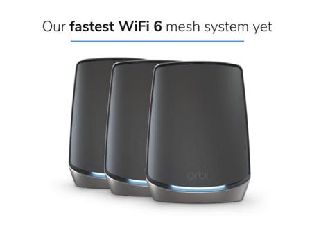 Netgear ORBI AX6000 TB 1ROUT+2SATEL BNDL,