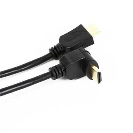 OMEGA KABEL HDMI v.1.4 GOLD ANGULAR 3M