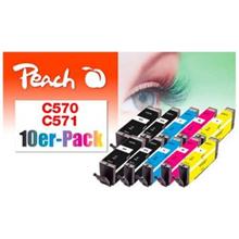 PEACH kompatibilní cartridge Canon Canon CLI-571, MultiPack