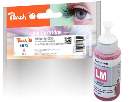 PEACH kompatibilní cartridge Epson CISS T6736