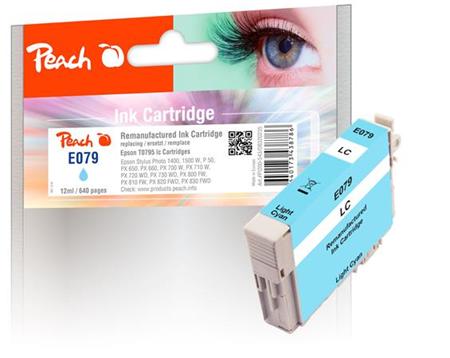 PEACH kompatibilní cartridge Epson T0795, light