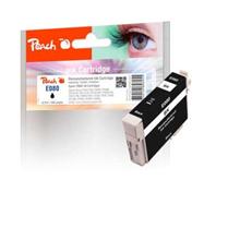 PEACH kompatibilní cartridge Epson T0801, black, 8,2 ml