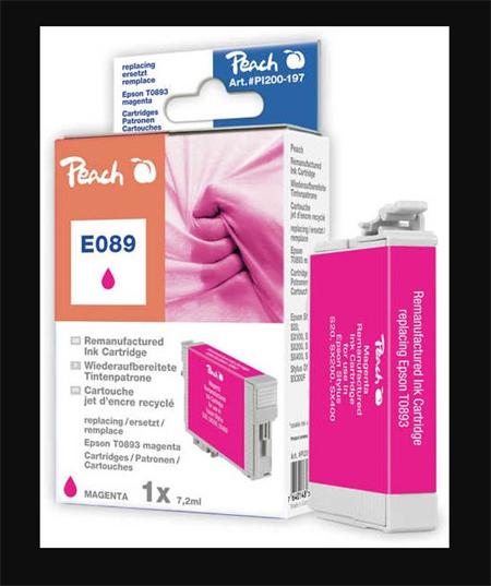 PEACH kompatibilní cartridge Epson T0893,