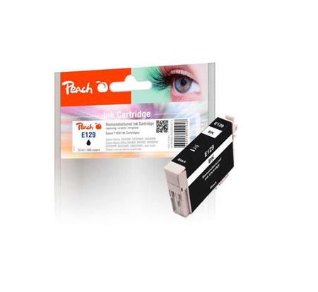 PEACH kompatibilní cartridge Epson T1291, Black,