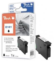 PEACH kompatibilní cartridge Epson T1811, Black, 15 ml