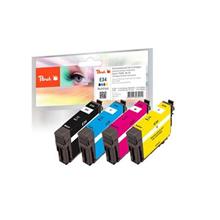 PEACH kompatibilní cartridge Epson T3466, No 34, MultiPack