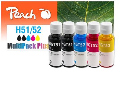 PEACH kompatibilní cartridge HP GT51, GT52,