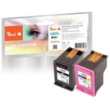 PEACH kompatibilní cartridge HP N9J71AE, No 62XL MultiPack, black, color