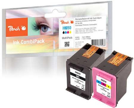 PEACH kompatibilní cartridge HP No 650 MultiPack,