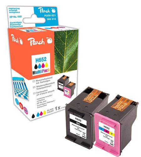 PEACH kompatibilní cartridge HP No 652 MultiPack