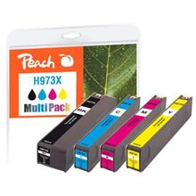 PEACH kompatibilní cartridge HP No. 973X, Multi-Pack1x bk,c,m,y; 1x183/3x85ml