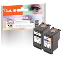 PEACH kompatibilní cartridge HP PG-560BK, CL-561C, CombiPack, black, colour, 1x8ml, 1x8,5ml