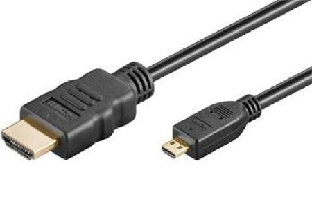 PremiumCord 4K Kabel HDMI A - HDMI micro D,