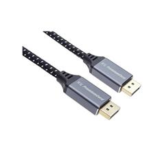 PremiumCord DisplayPort 1.4 přípojný kabel pro rozlišení 8K, kovové a zlacené konektory, 5m