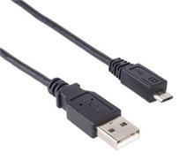 PremiumCord Kabel micro USB 2.0, A-B 5m