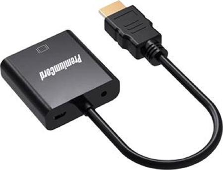 PremiumCord Převodník HDMI na VGA se zvukem 3,5mm