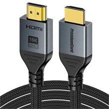 PremiumCord Ultra HD HDMI 2.2 kabel 16K@60Hz, 8K@240Hz, 4K@480Hz zlacené 1,5m
