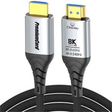 PremiumCord Ultra High Speed HDMI 2.1 optický fiber kabel 8K@60Hz,zlacené 25m