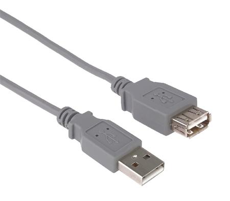 PremiumCord USB 2.0 kabel prodlužovací, A-A,