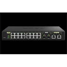QNAP řízený switch QSW-M2116P-2T2S (16x 2,5GbE PoE+ RJ45 / 2x 10GbE RJ45 PoE++ / 2x 10GbE SFP+)