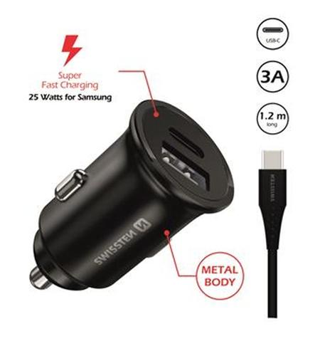 SWISSTEN CL PRO SAMSUNG SUPER FAST CHARGING 25W +