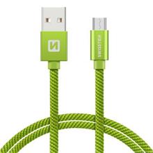 SWISSTEN DATA CABLE USB / MICRO USB TEXTILE 1,2M