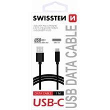 SWISSTEN DATA CABLE USB / USB-C 3.1 1,5M BLACK