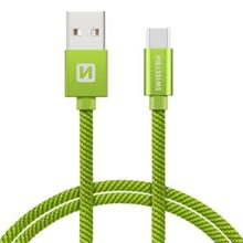 SWISSTEN DATA CABLE USB / USB-C TEXTILE 1,2M