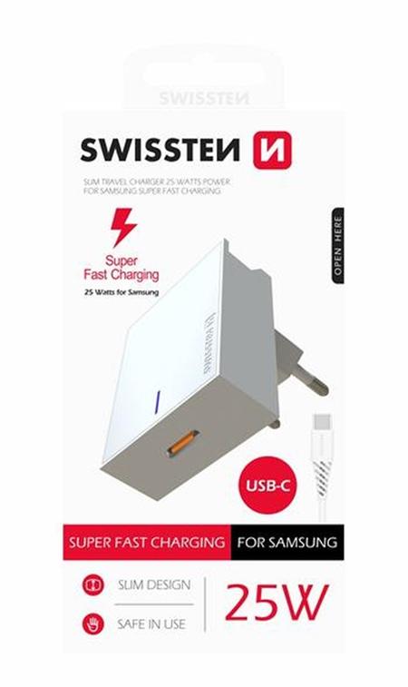 SWISSTEN SÍŤOVÝ ADAPTÉR PRO SAMSUNG SUPER FAST