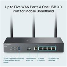 TP-Link ER706W Router VPN WiFi 6, 1x GWAN + 4x GWAN/LAN + 1x GWAN/LAN SFP, USB, Omada SDN