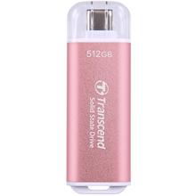 Transcend ESD300P 512GB, External SSD, USB 10Gbps, Type C