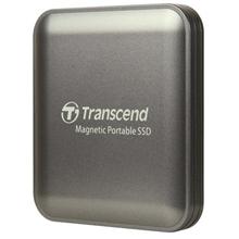 Transcend ESD420C 1TB, USB 20Gbps Type C, Externí odolný SSD disk (3D NAND flash), 2000MB/R, 2000MB/W, Magsafe, šedý