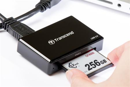 Transcend USB 3.1 (Gen 1) čtečka paměťových