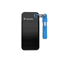 VERBATIM Pocket SSD 512GB, USB-C 3.2 Gen 2, černá/modrá