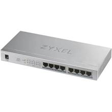 Zyxel GS1008-HP, 8 Port Gigabit PoE+ unmanaged desktop Switch, 8 x PoE, 60 Watt