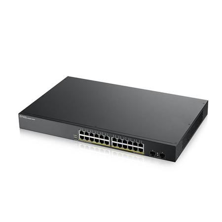 Zyxel GS1900-24HP v2, 24-port GbE L2 PoE Smart